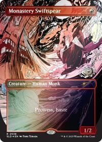 Monastery Swiftspear (2038) (Rainbow Foil) - Secret Lair Drop Series - Magic: The Gathering card