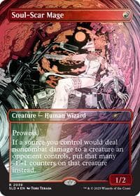 Soul-Scar Mage (2039) (Rainbow Foil) - Secret Lair Drop Series - Magic: The Gathering card