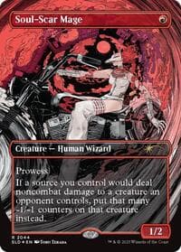 Soul-Scar Mage (2044) (Raised Foil) - Secret Lair Drop Series - Magic: The Gathering card