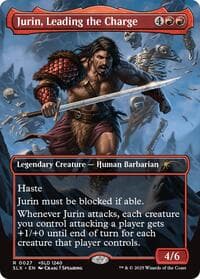 Jurin, Leading the Charge - SLX Cards - Magic: The Gathering card