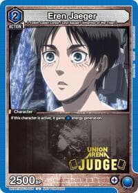 Eren Jaeger (Judge Pack) - Union Arena Promotion Cards - Union Arena card
