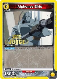 Alphonse Elric (Judge Pack) - Union Arena Promotion Cards - Union Arena card