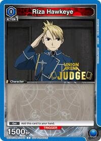 Riza Hawkeye (Judge Pack) - Union Arena Promotion Cards - Union Arena card