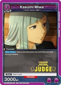 Kasumi Miwa (Judge Pack) - Union Arena Promotion Cards - Union Arena card