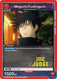 Megumi Fushiguro (055) (Judge Pack) - Union Arena Promotion Cards - Union Arena card