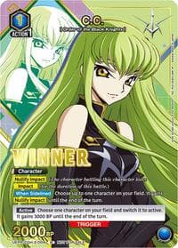 C.C. (004) (Winner) - Union Arena Promotion Cards - Union Arena card