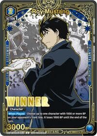 Roy Mustang (Winner) - Union Arena Promotion Cards - Union Arena card