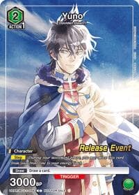 Yuno (Release Event Participation) - UE08BT: Black Clover Release Event Cards - Union Arena card
