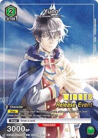 Yuno (Release Event Winner) - UE08BT: Black Clover Release Event Cards - Union Arena card