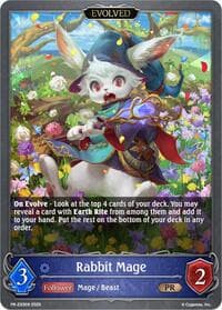 Rabbit Mage (Evolved) - Shadowverse: Evolve Promo Cards - Shadowverse: Evolve card