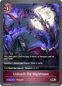 Unleash the Nightmare - Shadowverse: Evolve Promo Cards - Shadowverse: Evolve card