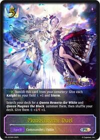 Monochrome Duel - Shadowverse: Evolve Promo Cards - Shadowverse: Evolve card