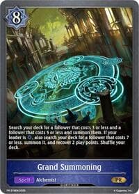 Grand Summoning - Shadowverse: Evolve Promo Cards - Shadowverse: Evolve card