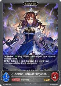 Maisha, Hero of Purgation (Evolved) - Shadowverse: Evolve Promo Cards - Shadowverse: Evolve card