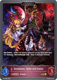 Doublame, Duke and Dame (Evolved) - Shadowverse: Evolve Promo Cards - Shadowverse: Evolve card