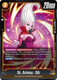 Dr. Arinsu : DA - FP-039 - Rivals Clash Release Event Cards - Dragon Ball Super: Fusion World card