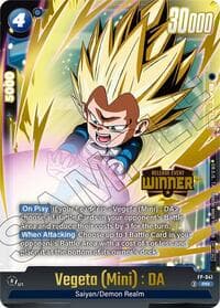 Vegeta (Mini) : DA - FP-041 (Release Event Winner) - Rivals Clash Release Event Cards - Dragon Ball Super: Fusion World card