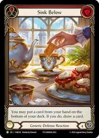 Sink Below (Red) - FAB332 - Flesh and Blood: Promo Cards - Flesh and Blood TCG card