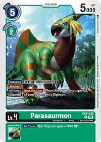 Parasaurmon - Versus Monsters - Digimon Card Game card
