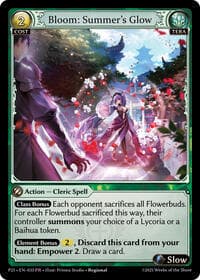 Bloom: Summer's Glow - Promotional Cards - Grand Archive TCG card