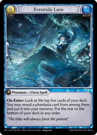Eventide Lure - Promotional Cards - Grand Archive TCG card