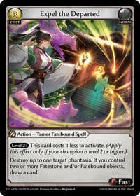 Expel the Departed - Promotional Cards - Grand Archive TCG card