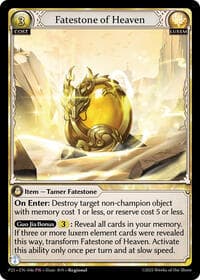 Fatestone of Heaven - Promotional Cards - Grand Archive TCG card