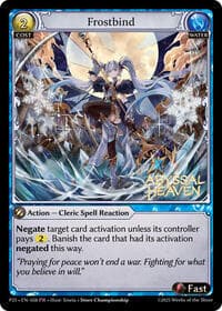 Frostbind (028) - Promotional Cards - Grand Archive TCG card