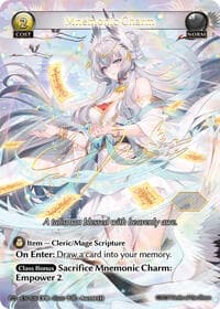 Mnemonic Charm - Promotional Cards - Grand Archive TCG card