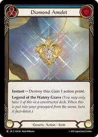 Diamond Amulet - High Seas - Flesh and Blood TCG card