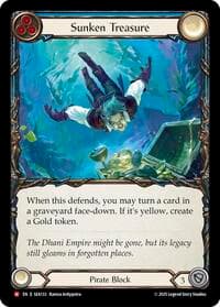 Sunken Treasure - High Seas - Flesh and Blood TCG card