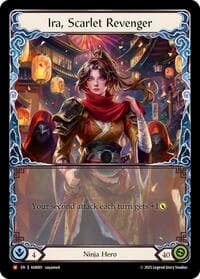 Ira, Scarlet Revenger - Armory Deck: Ira - Flesh and Blood TCG card