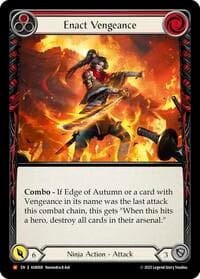 Enact Vengeance - Armory Deck: Ira - Flesh and Blood TCG card