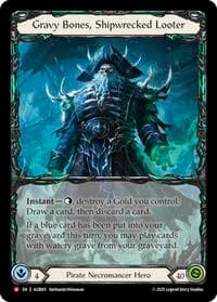 Gravy Bones, Shipwrecked Looter - Armory Deck: Gravy Bones - Flesh and Blood TCG card