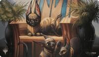Andrea Radeck Ultra Pro Exclusive Playmat for Magic: The Gathering - Regal Caracal - Ultra Pro Playmats - Playmats card