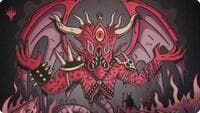 Wizard of Barge Ultra Pro Exclusive Playmat for Magic: The Gathering - Lord of the Pit - Ultra Pro Playmats - Playmats card