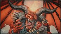 Greg Staples Ultra Pro Exclusive Playmat for Magic: The Gathering - Rakdos, the Muscle - Ultra Pro Playmats - Playmats card