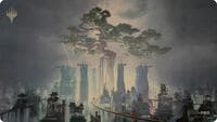 Chris Ostrowski Ultra Pro Exclusive Playmat for Magic: The Gathering - Boseiju, Who Endures - Ultra Pro Playmats - Playmats card