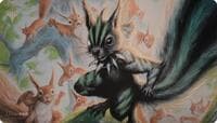 Milivoj Ceran Ultra Pro Exclusive Playmat for Magic: The Gathering - Chatterfang, Squirrel General - Ultra Pro Playmats - Playmats card
