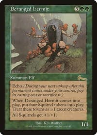 Deranged Hermit - Urza's Legacy - Magic: The Gathering card
