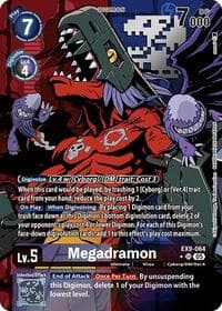 Megadramon (Alternate Art) - Versus Monsters - Digimon Card Game card