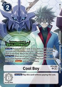 Cool Boy (Evolution Cup 2025 Vol. 1) - X Record - Digimon Card Game card
