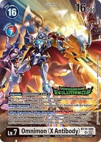 Omnimon (X Antibody) (Evolution Cup 2025 Vol. 1) - Xros Encounter - Digimon Card Game card