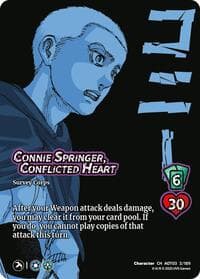 Connie Springer, Conflicted Heart - Attack on Titan: Apocalypse - UniVersus card