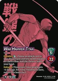 War Hammer Titan - Attack on Titan: Apocalypse - UniVersus card