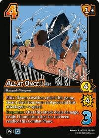 All at Once!! - Attack on Titan: Apocalypse - UniVersus card
