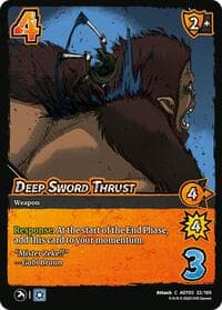Deep Sword Thrust - Attack on Titan: Apocalypse - UniVersus card