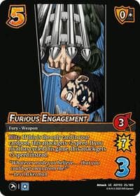 Furious Engagement - Attack on Titan: Apocalypse - UniVersus card