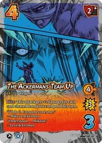 The Ackermans Team Up - Attack on Titan: Apocalypse - UniVersus card