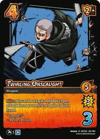 Twirling Onslaught - Attack on Titan: Apocalypse - UniVersus card